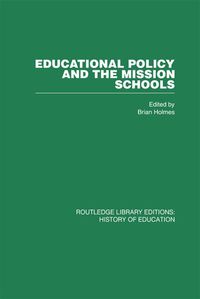 Produktbild: Educational Policy and the Mission Schools