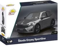 Produktbild: COBI 24576 - Skoda Enyaq Sportline, Ma&szlig;stab 1:35, Bausatz, 92 Klemmbausteine