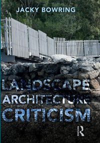 Produktbild: Landscape Architecture Criticism