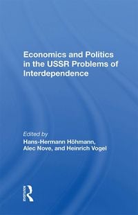 Produktbild: Economics and Politics in the USSR