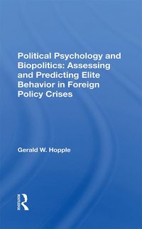 Produktbild: Political Psychology And Biopolitics