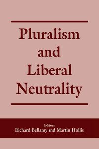 Produktbild: Pluralism and Liberal Neutrality