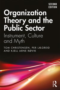 Produktbild: Organization Theory and the Public Sector