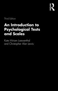 Produktbild: An Introduction to Psychological Tests and Scales