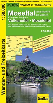 Produktbild: Moseltal, Vulkaneifel, Moseleifel Wander- und Freizeitkarte