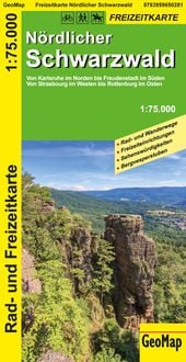 Produktbild: N&ouml;rdlicher Schwarzwald - Wanderkarte