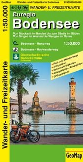 Produktbild: Euregio Bodensee Wander- und Freizeitkarte