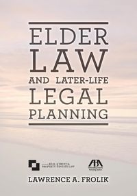 Produktbild: Elder Law and Later-Life Legal Planning