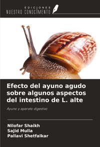 Produktbild: Efecto del ayuno agudo sobre algunos aspectos del intestino de L. alte