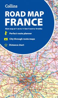 Produktbild: Collins Road Map of France