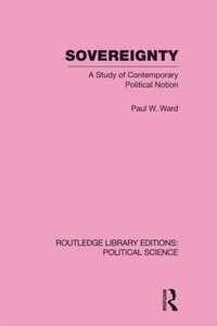 Produktbild: Sovereignty (Routledge Library Editions: Political Science Volume 37)
