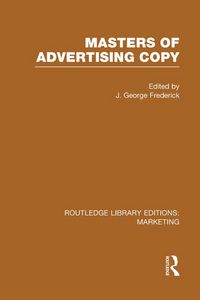 Produktbild: Masters of Advertising Copy (RLE Marketing)