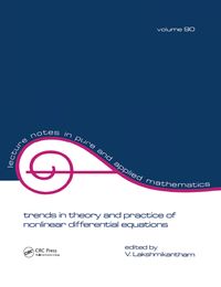Produktbild: Trends in Theory and Practice of Nonlinear Differential Equations