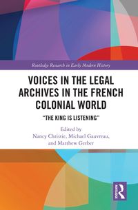 Produktbild: Voices in the Legal Archives in the French Colonial World