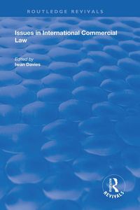 Produktbild: Issues in International Commercial Law