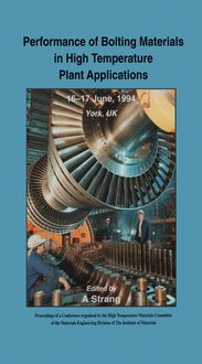 Produktbild: Performance of Bolting Materials in High Temperature Plant Applications