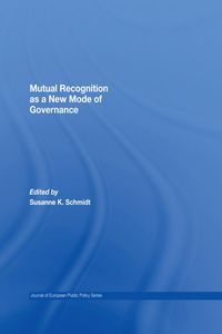 Produktbild: Mutual Recognition as a New Mode of Governance