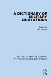 Produktbild: A Dictionary of Military Quotations