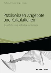 Produktbild: Praxiswissen Angebote und Kalkulationen - inkl. Arbeitshilfen online