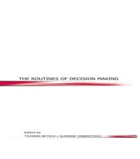 Produktbild: The Routines of Decision Making