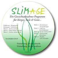 Produktbild: Slimage - Ein Gewichtsabnahme-Programm f&uuml;r K&ouml;rper, Seele & Geist