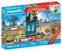 Produktbild: Playmobil&reg; ACT!ON HEROES Baustelle 71650