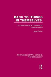 Produktbild: Back to 'Things in Themselves'