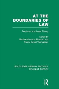 Produktbild: At the Boundaries of Law (RLE Feminist Theory)