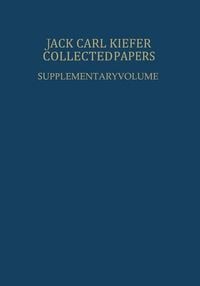 Produktbild: COLL PAPERS SUPPLEMENTARY VOLU