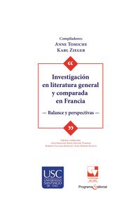 Produktbild: Investigaci&oacute;n en literatura general y comparada en Francia