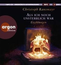 Produktbild: Als ich noch unsterblich war