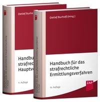 Produktbild: Paket Handbuch f&uuml;r das strafrechtliche Ermittlungsverfahren und Handbuch f&uuml;r die strafrechtliche Hauptverhandlung