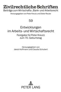 Produktbild: Entwicklungen im Arbeits- und Wirtschaftsrecht