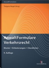 Produktbild: AnwaltFormulare Verkehrsrecht