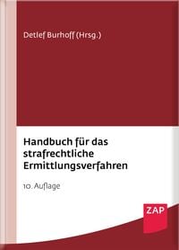 Produktbild: Handbuch f&uuml;r das strafrechtliche Ermittlungsverfahren