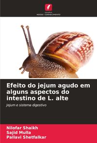 Produktbild: Efeito do jejum agudo em alguns aspectos do intestino de L. alte