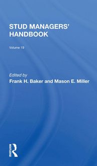 Produktbild: Stud Managers' Handbook, Vol. 19