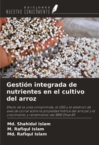 Produktbild: Gesti&oacute;n integrada de nutrientes en el cultivo del arroz
