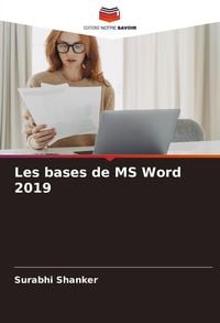 Produktbild: Les bases de MS Word 2019