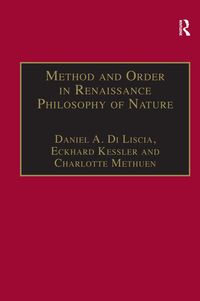 Produktbild: Method and Order in Renaissance Philosophy of Nature