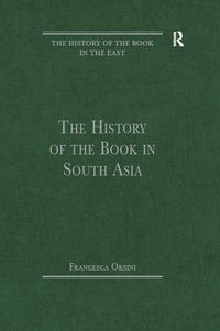 Produktbild: The History of the Book in South Asia