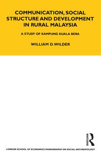 Produktbild: Communication, Social Structure and Development in Rural Malaysia