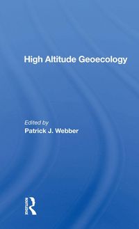 Produktbild: High Altitude Geoecology
