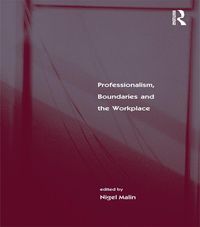 Produktbild: Professionalism, Boundaries and the Workplace
