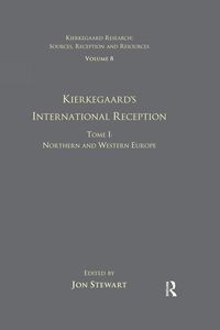 Produktbild: Volume 8, Tome I: Kierkegaard's International Reception - Northern and Western Europe