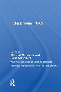 Produktbild: India Briefing, 1989
