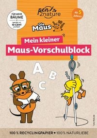 Produktbild: Mein kleiner Maus-Vorschulblock. Vorschul&uuml;bungen f&uuml;r Kinder ab 5 Jahren