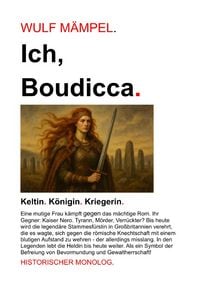 Produktbild: Historische Monologe / Ich, Boudicca.