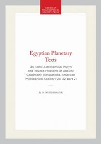 Produktbild: Egyptian Planetary Texts