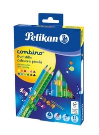 Produktbild: Buntstifte 12er dreieckig dick Combino